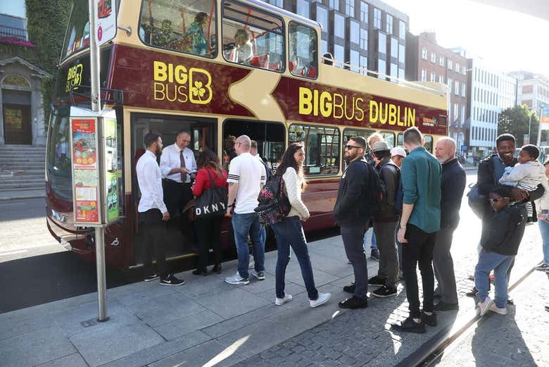 Ônibus turístico de Dublin