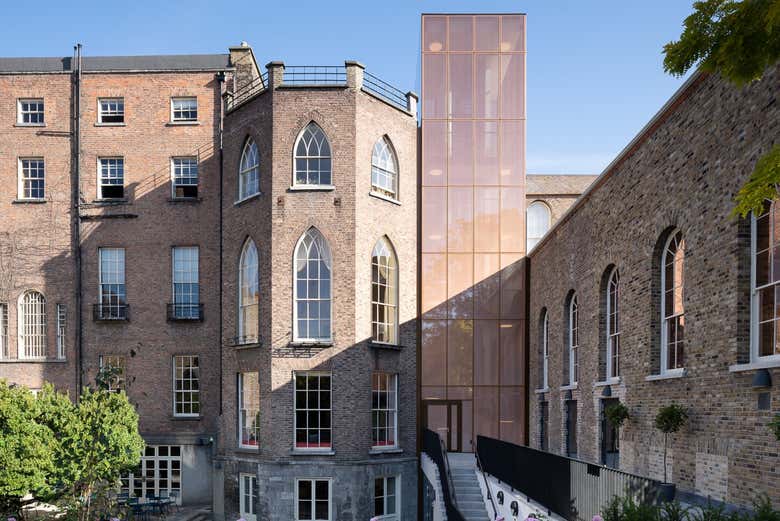 Exterior do Museu de Literatura da Irlanda